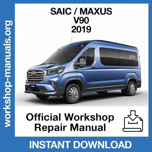 Maxus V90 (2019) Official Workshop Repair Manual