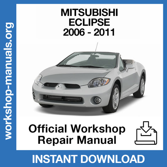 Mitsubishi Eclipse (2006-2011) Official Workshop Repair Manual