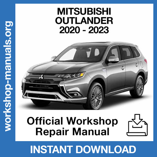 Mitsubishi Outlander PHEV (2020-2023) Official Workshop Repair Manual