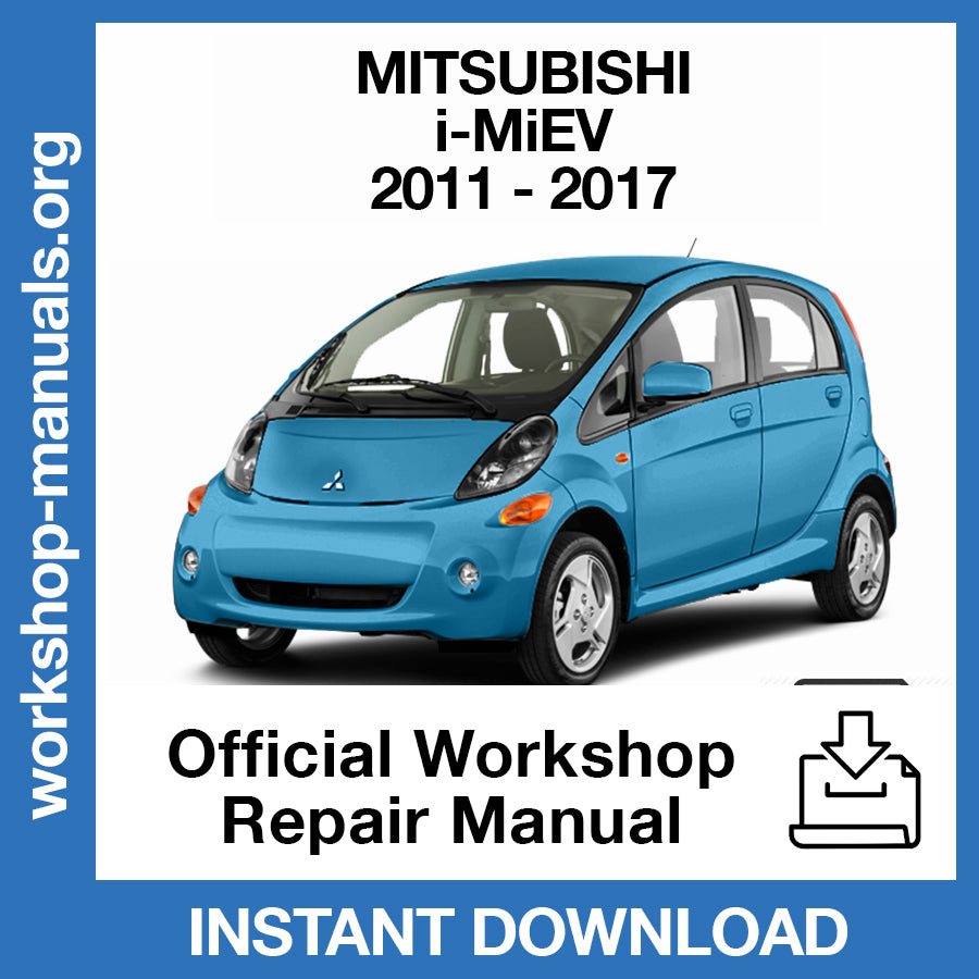Mitsubishi i-MiEV (2011-2017) Official Workshop Repair Manual