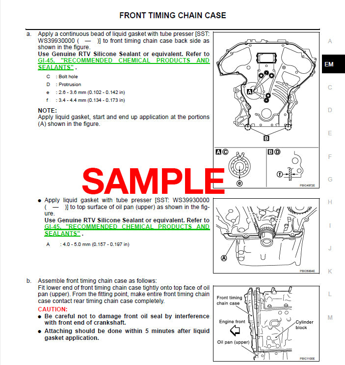 Nissan Serena C23 (1993-2002) Official Workshop Repair Manual
