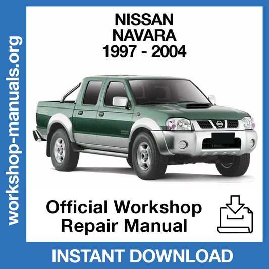 Nissan Navara D22 (1997-2004) Official Workshop Repair Manual