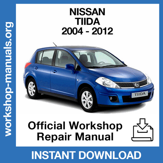 Nissan Tiida C11 (2004-2012) Official Workshop Repair Manual