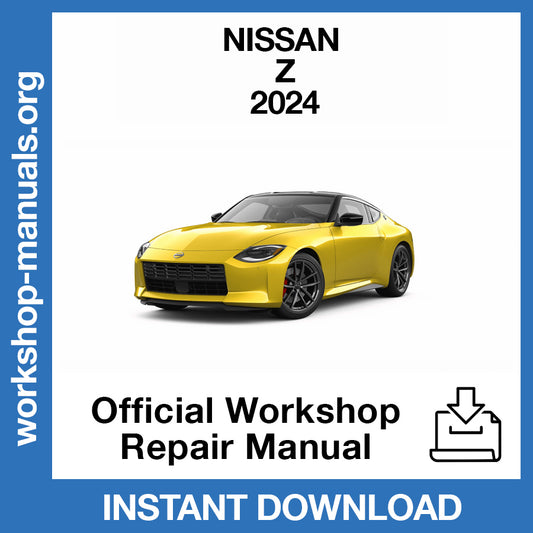 Nissan Z (2024) Official Workshop Repair Manual