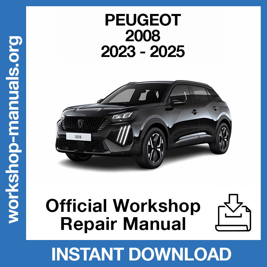 Peugeot 2008 (2023-2025) Official Workshop Repair Manual