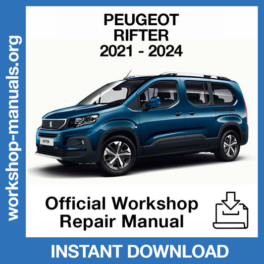 Peugeot Rifter (2021-2024) Official Workshop Repair Manual