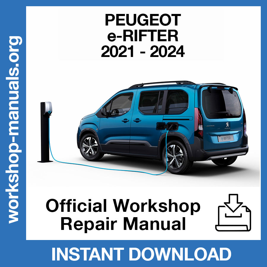 Peugeot e-Rifter (2021-2024) Official Workshop Repair Manual