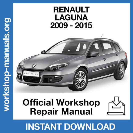 Renault Laguna III X91 (2009-2015) Official Workshop Repair Manual