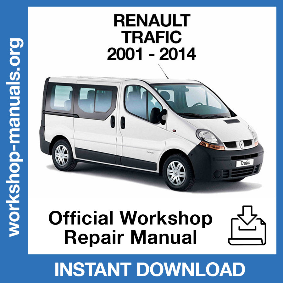 Renault Trafic II X83 (2001-2014) Official Workshop Repair Manual