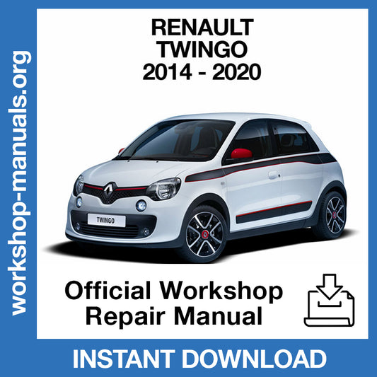 Renault Twingo III X07 (2014-2020) Official Workshop Repair Manual