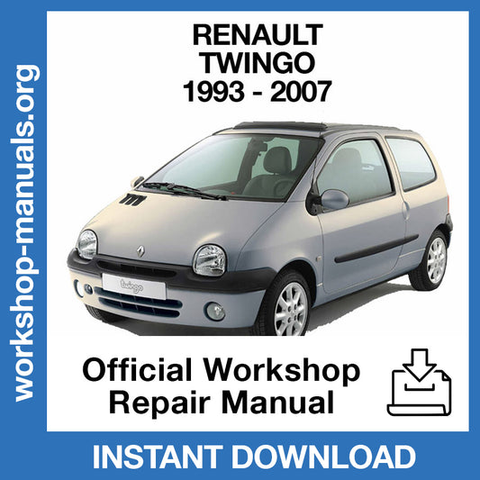Renault Twingo I X06 (1993-2007) Official Workshop Repair Manual