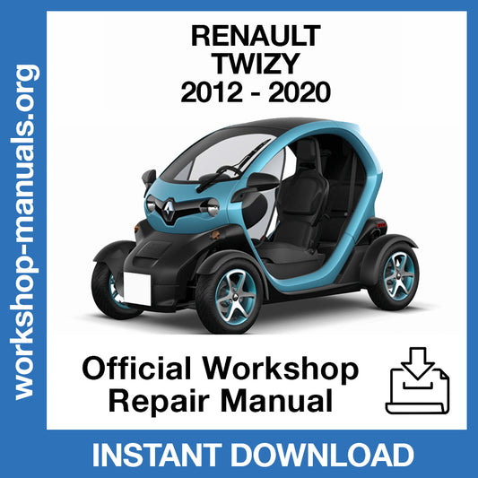 Renault Twizy (2012-2020) Official Workshop Repair Manual