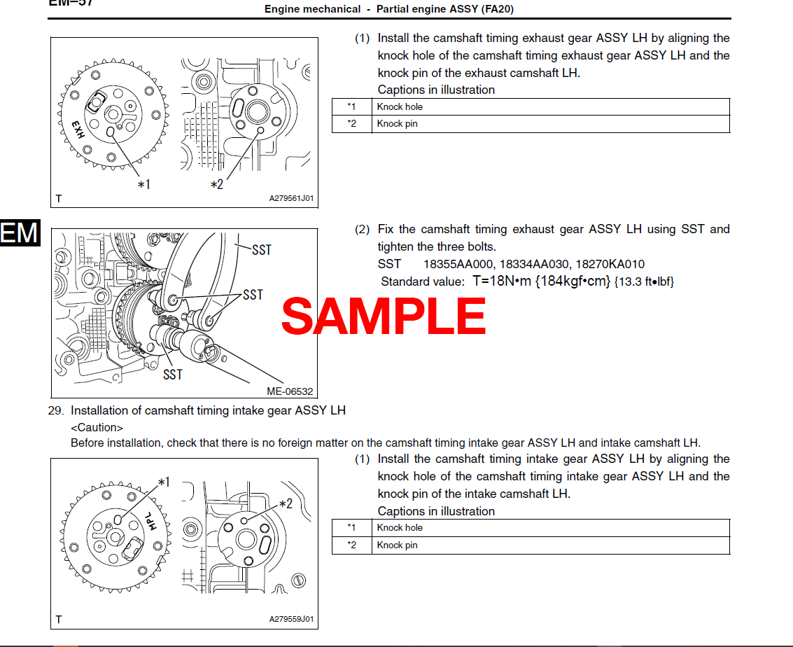 Subaru Forester SK (2019-2020) Official Workshop Repair Manual