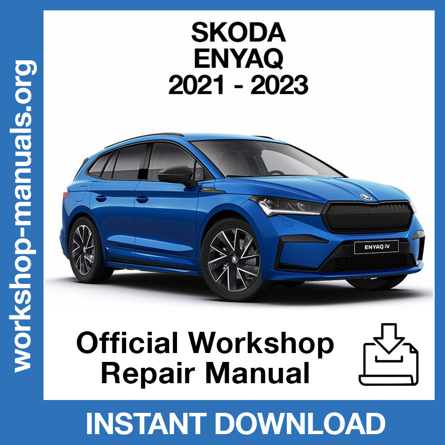 Skoda Enyaq (2021-2023) Official Workshop Repair Manual