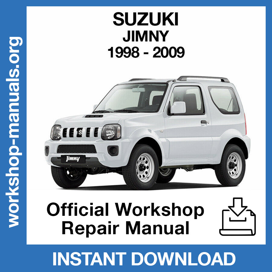 Suzuki Jimny (1998-2009) Official Workshop Repair Manual