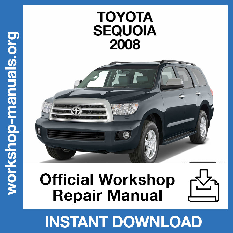Toyota Sequoia (2008) Official Workshop Repair Manual