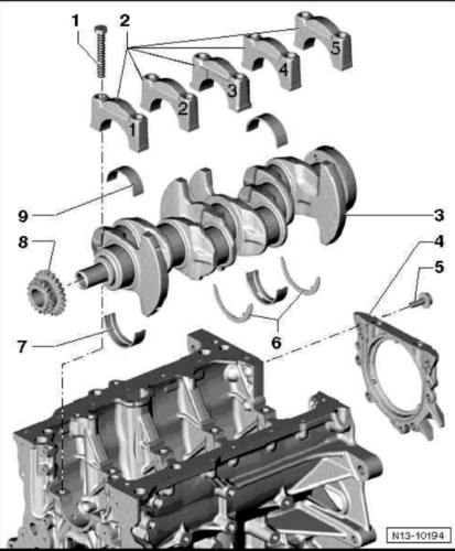 Volkswagen Touran (2003-2015) Official Workshop Repair Manual