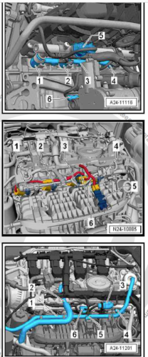 Volkswagen Touran (2016-2020) Official Workshop Repair Manual