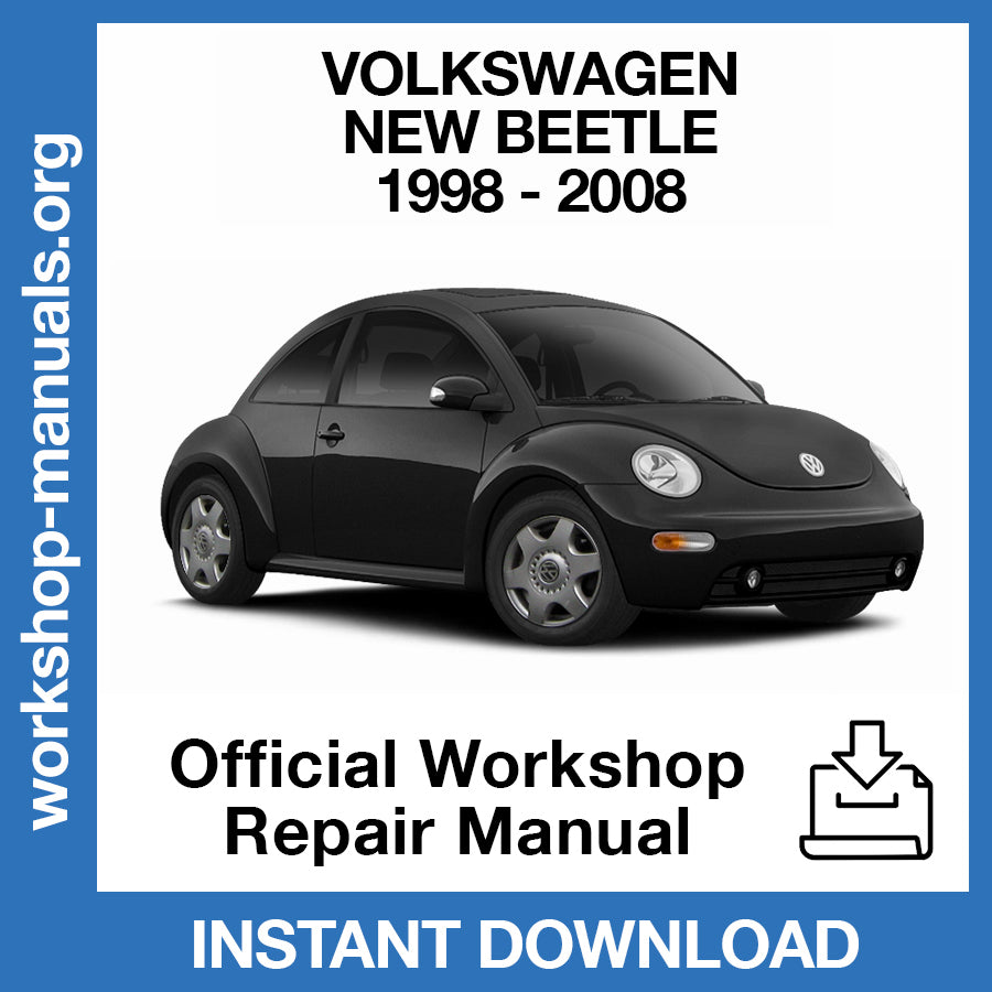 Volkswagen New Beetle (1998-2008) Official Workshop Repair Manual
