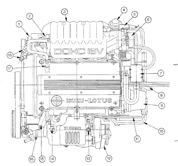 Lotus Elan M100 (1989-1995) Official Workshop Repair Manual
