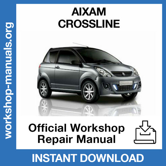 Aixam Crossline (1995-2004) Official Workshop Repair Manual