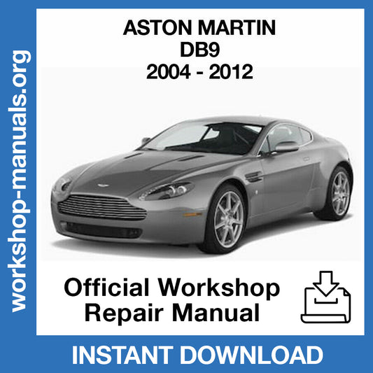 Aston Martin DB9 (2004-2012) Official Workshop Repair Manual