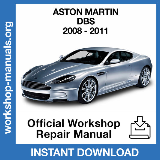 Aston Martin DBS (2008-2011) Official Workshop Repair Manual