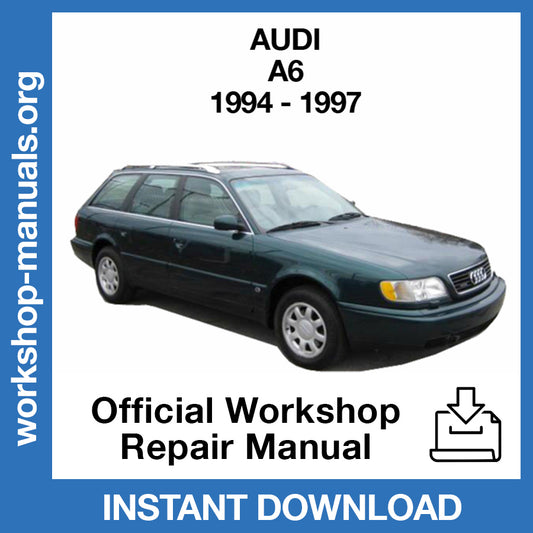 Audi A6 (1994-1997) Official Workshop Repair Manual