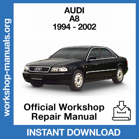 Audi A8 (1994-2002) Official Workshop Repair Manual