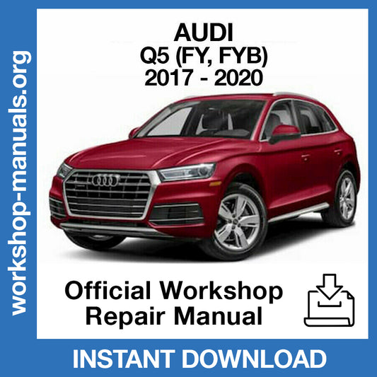 Audi Q5 (2017-2020) Official Workshop Repair Manual