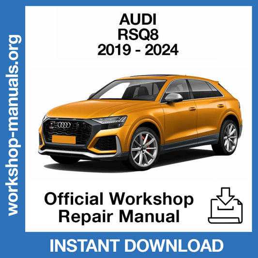 Audi RSQ8 (2019-2024) Official Workshop Repair Manual