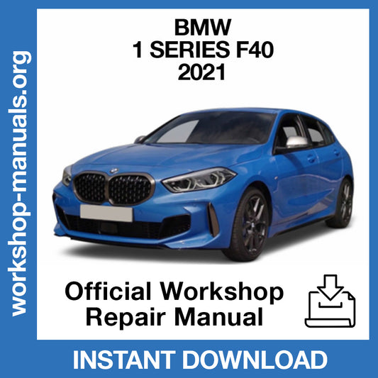 BMW 1 Series F40 120i (2021) Official Workshop Repair Manual