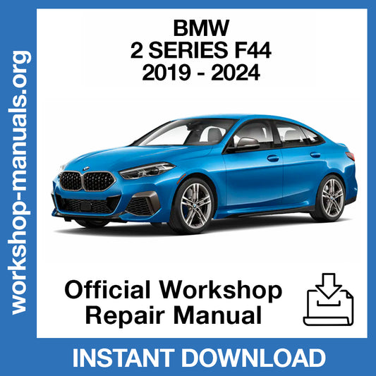 BMW 2 Series Gran Coupe F44 (2019-2024) Official Workshop Repair Manual