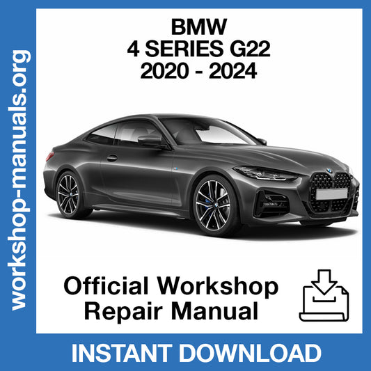 BMW 4 Series G22 (2020-2024) Official Workshop Repair Manual