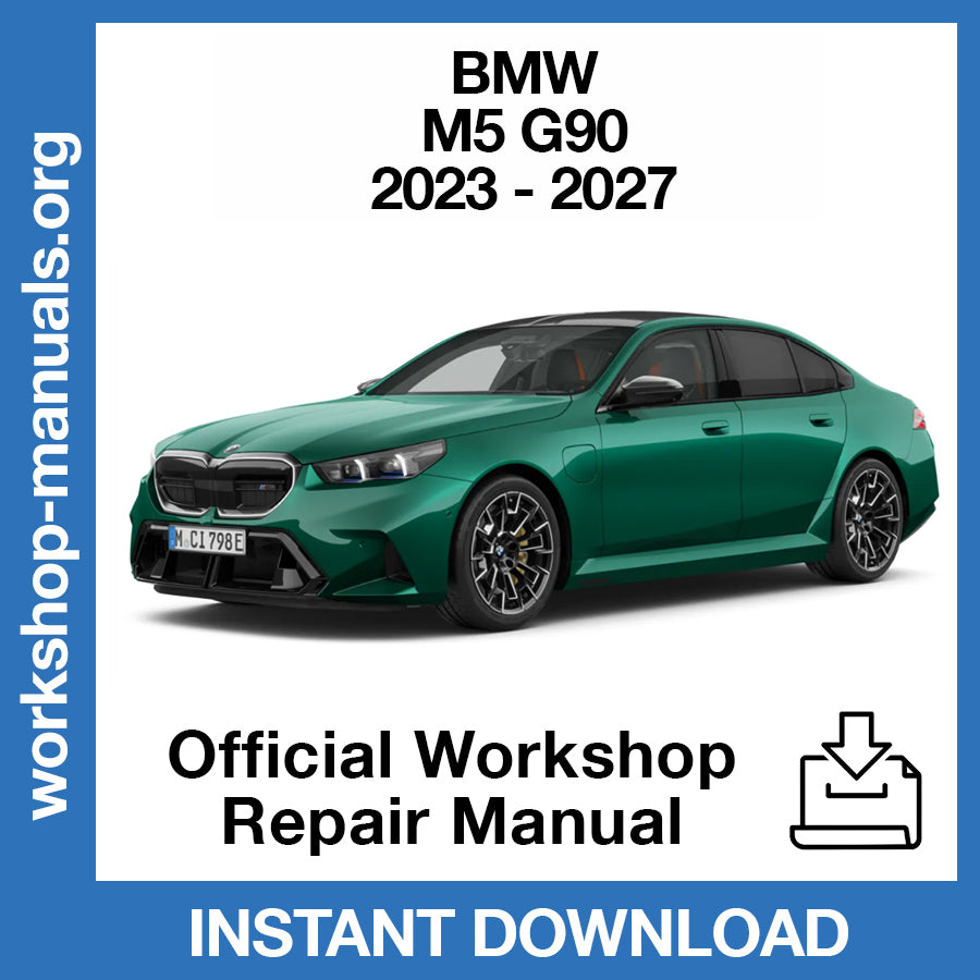 BMW M5 G90 (2023-2027) Official Workshop Repair Manual