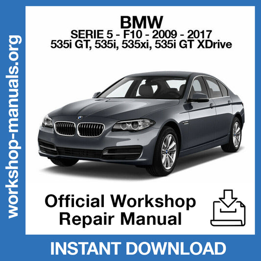 BMW 5 Series F10 (2009-2017) Official Workshop Repair Manual