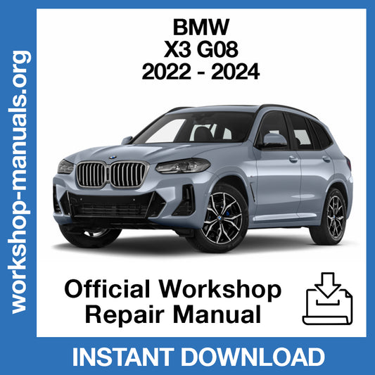 BMW X3 G08 (2022-2024) Official Workshop Repair Manual (Copia)