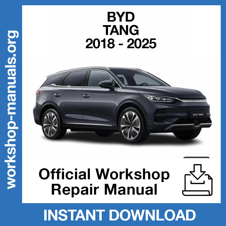 BYD Tang EV (2018-2025) Official Workshop Repair Manual