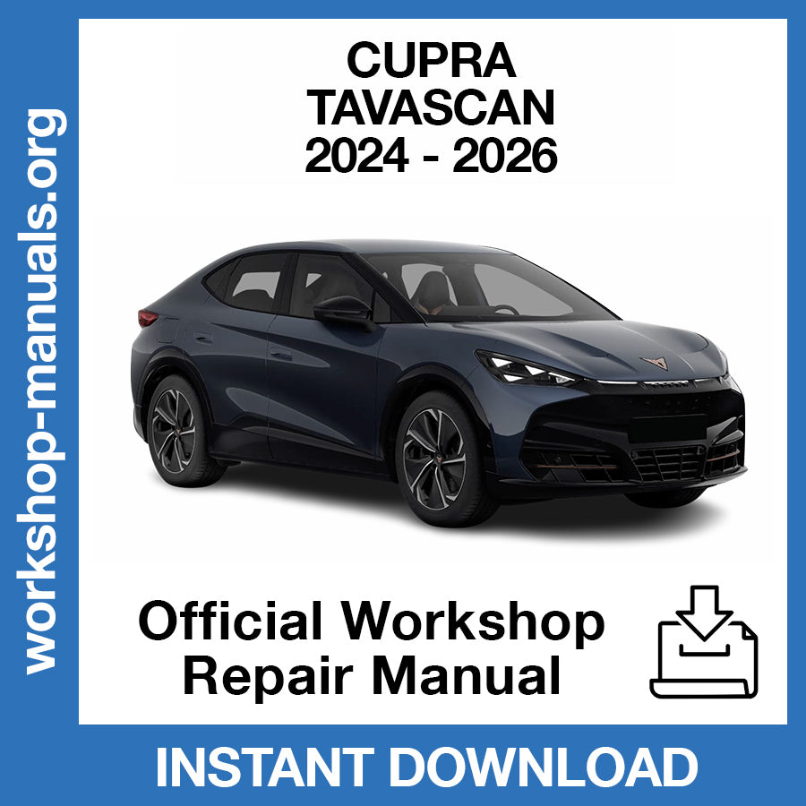 Cupra Tavascan (2024-2026) Official Workshop Repair Manual