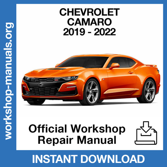 Chevrolet Camaro (2019-2022) Official Workshop Repair Manual