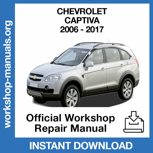 Chevrolet Captiva (2006-2017) Official Workshop Repair Manual
