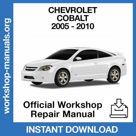 Chevrolet Cobalt (2005-2010) Official Workshop Repair Manual