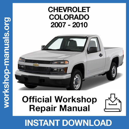 Chevrolet Colorado (2007-2010) Official Workshop Repair Manual