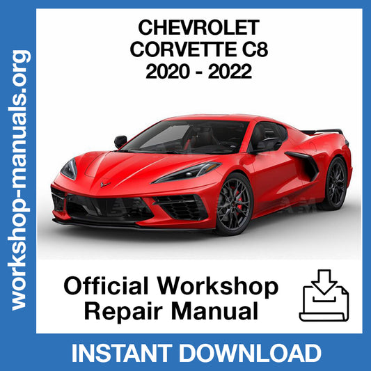 Chevrolet Corvette C8 (2020-2022) Official Workshop Repair Manual