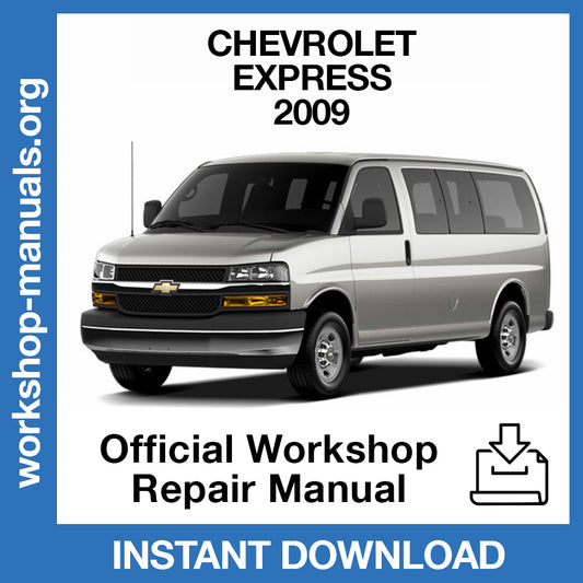 Chevrolet Express (2009) Official Workshop Repair Manual