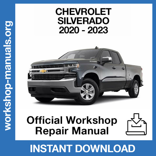 Chevrolet Silverado (2020-2023) Official Workshop Repair Manual