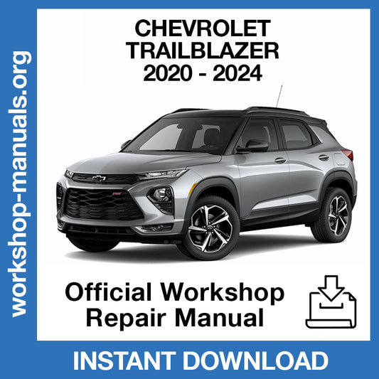 Chevrolet Trailblazer (2020-2024) Official Workshop Repair Manual