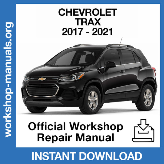 Chevrolet Trax (2017-2021) Official Workshop Repair Manual