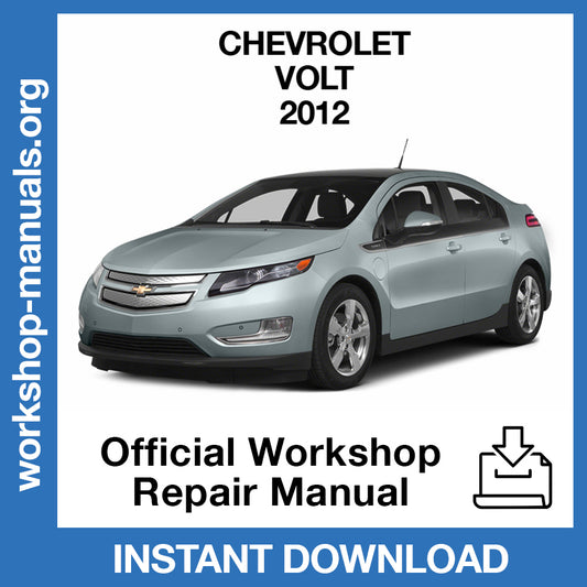 Chevrolet Volt (2012) Official Workshop Repair Manual