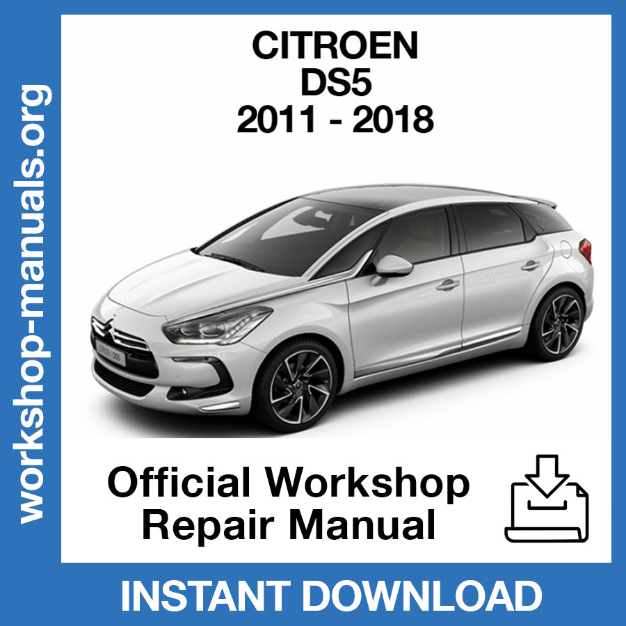 Citroen DS5 (2011-2018) Official Workshop Repair Manual